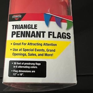Triangle Pennant Flags